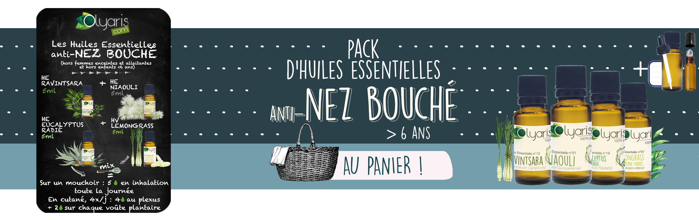 Les huiles essentielles contre le Nez Bouché - Olyaris